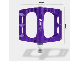 Pédales VTT/BMX Switch Freeride L violet