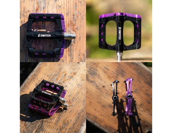 Pédales VTT/BMX Switch Freeride L violet