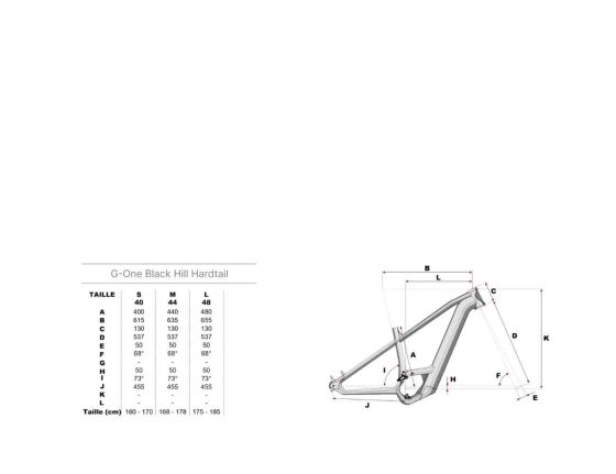 VTT électrique Gitane G-ONE Black Hill HT2