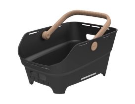 Panier vélo de ville Basil Cento Neo MIK Noir - 21L - fixation MIK incluse