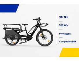 Vélo longtail électrique EXS CENS – 100 Nm