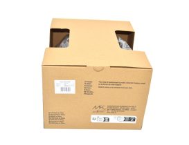 Casque vélo urbain avec visière – Champagne mat – Taille M