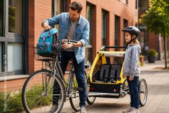 Vélotaf avec enfants : déposer ses enfants à l&rsquo;école à vélo