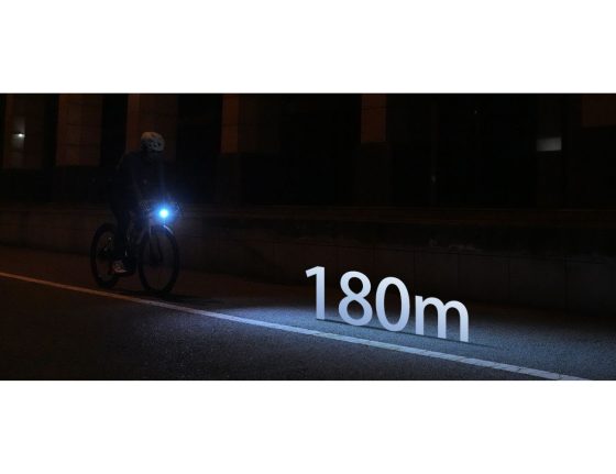 Éclairage avant vélo iGPSPORT VS1800S - 1800 lumens rechargeable USB
