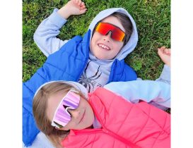 Lunettes Outdoor Master Hawk Kid Mirror Red Polarisées pour enfant