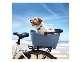 Panier vélo pour chien Basil Buddy MIK 2.0 – Faded Denim